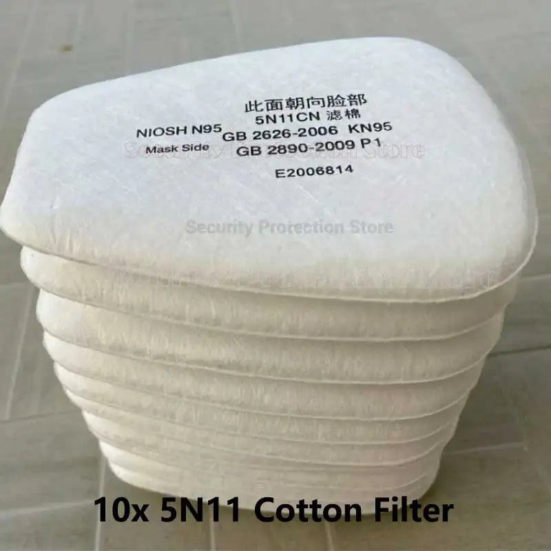 Gas Masks Survival Nuclear and Chemical - Reusable Full Face Respirator Gas Mask with Activated Carbon Filter