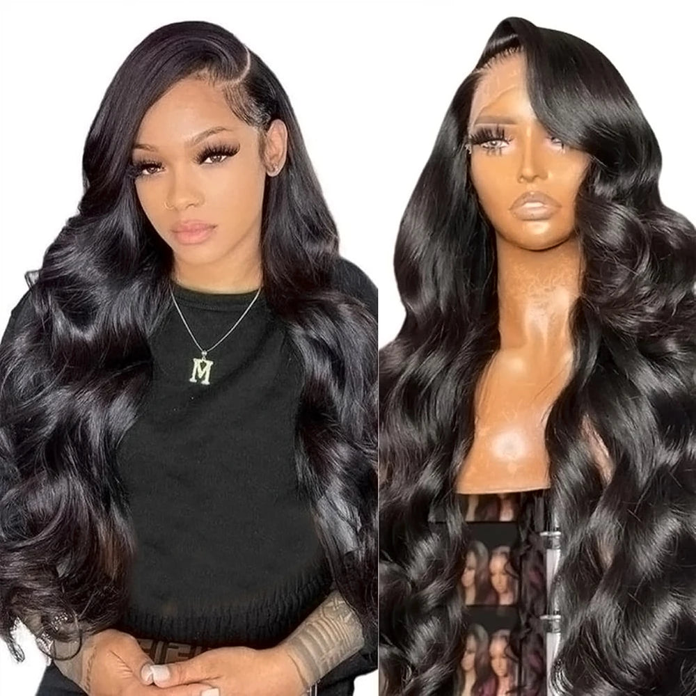 13x6 Body Wave Human Hair Wig 250 Density HD Lace Frontal 13x4 High Quality Human Hair Wigs for Women