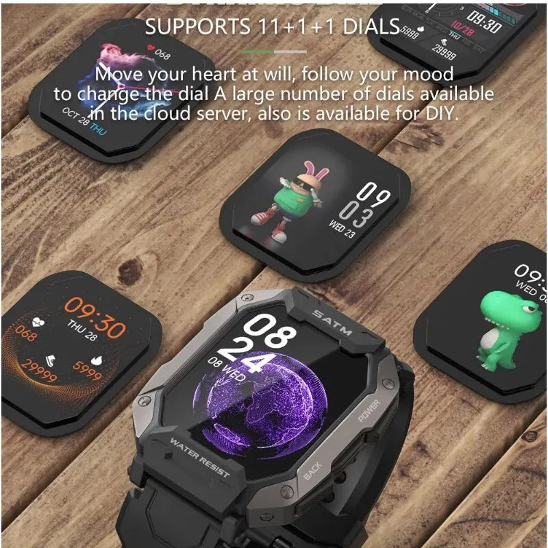 LEMFO C20 2026 Android Smart Men GPS WiFi 1.72 Inch 280*320 HD Dual Cameras Smart Watch lemfo Smart Watch Watches