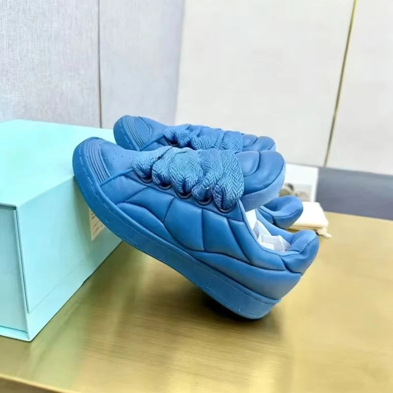 High-quality Universal Leather Sports Shoes Designed by a Designer Luxury Running Lanvin Custom Walking