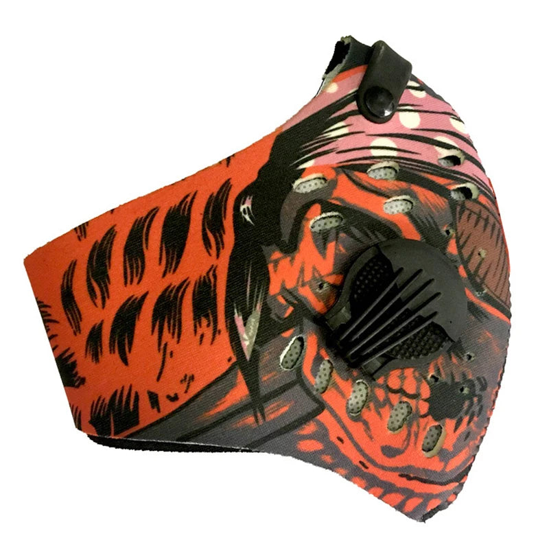 Cycling Face Mask Men Women Outdoor Sports Running Training Masks Dust Proof Face Shield Activated Carbon Anti Smog Pollution