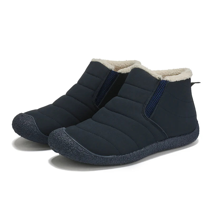 New 2026 Winter Wholesale High Quality Cheap Snow Boots Women slip on Fur Inside Warm Shoes Waterproof Chaussures Pour Femmes
