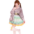 Anime Live Show Women's Clothing Japanese Traditional Kimono Dress Robe Fashion Stage Set Costume for Fans and Performers