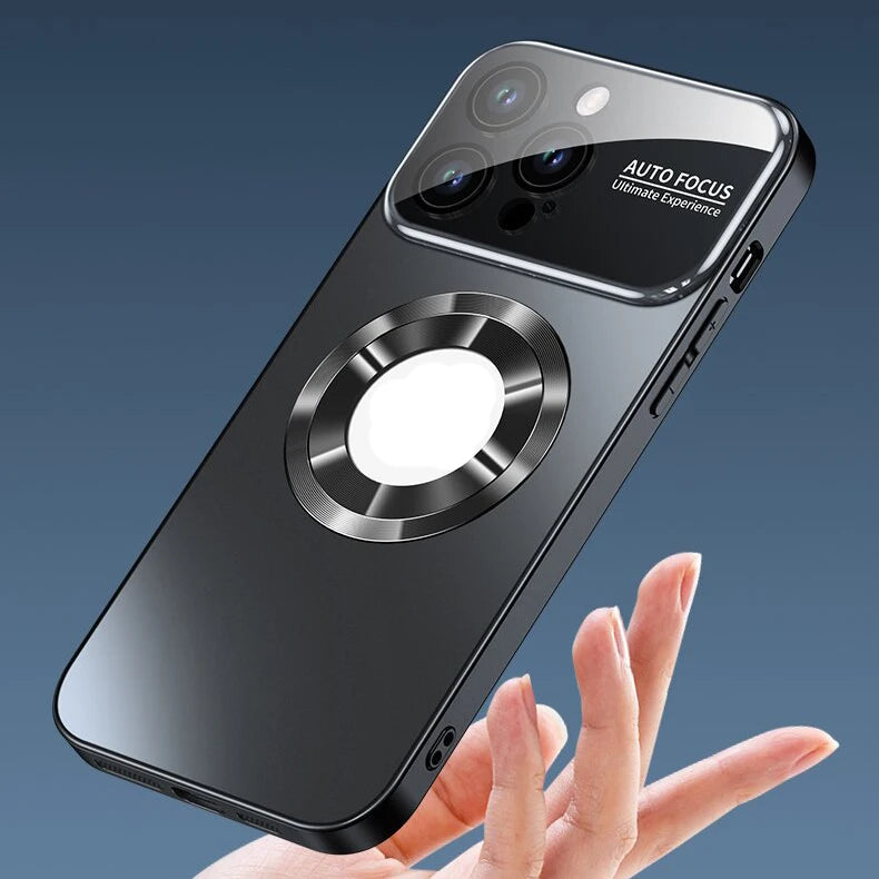 For iphone 16 Pro Magnetic Case Wireless Charging Coque Phone Cover Mobile Phone Grips