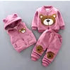 2026 Autumn New Baby Three-Piece Set of Girls' Sweet Clothing and Boys' Suit Featuring Cute Cartoon Pattern for Children