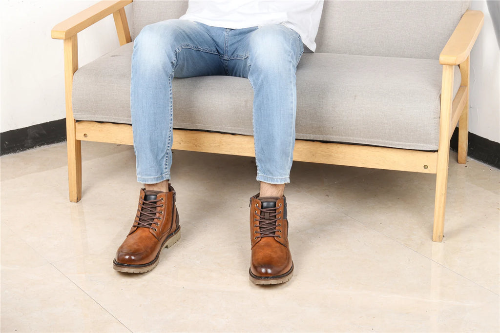 2026 New Men's Winter Shoes Warm Comfortable Non-Slip Men Winter Boots