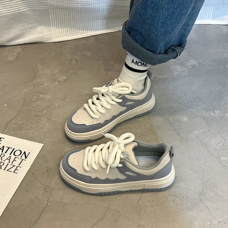 Small White Shoes, Board Shoes, Female Student Sports Single Shoes, Korean Casual and Versatile Low-top