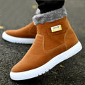 2026 Autumn and Winter New Snow Boots Men's Short Boots Thick Fleece Warm Shoes
