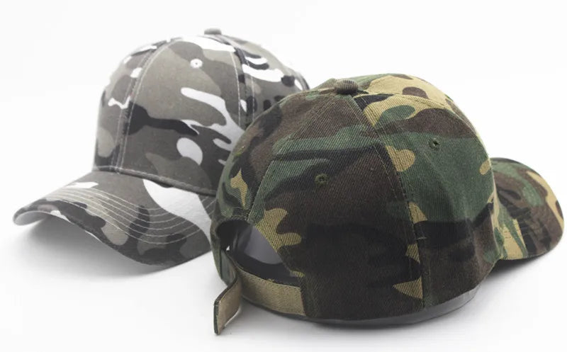 COKK Camouflage Baseball Cap Women's Men's Snapback Hip Hop Cap Camo Hats For Women Men Army Cap Female Gorras Bone Male Cheap