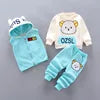 2026 Autumn New Baby Three-Piece Set of Girls' Sweet Clothing and Boys' Suit Featuring Cute Cartoon Pattern for Children