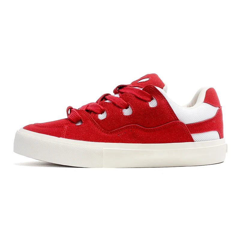 Greatshoes Lace up Custom Skateboard Sneakers,Low Top Sneakers Sports Shoes for Summer,Flat Sneakers Sports Running Shoes