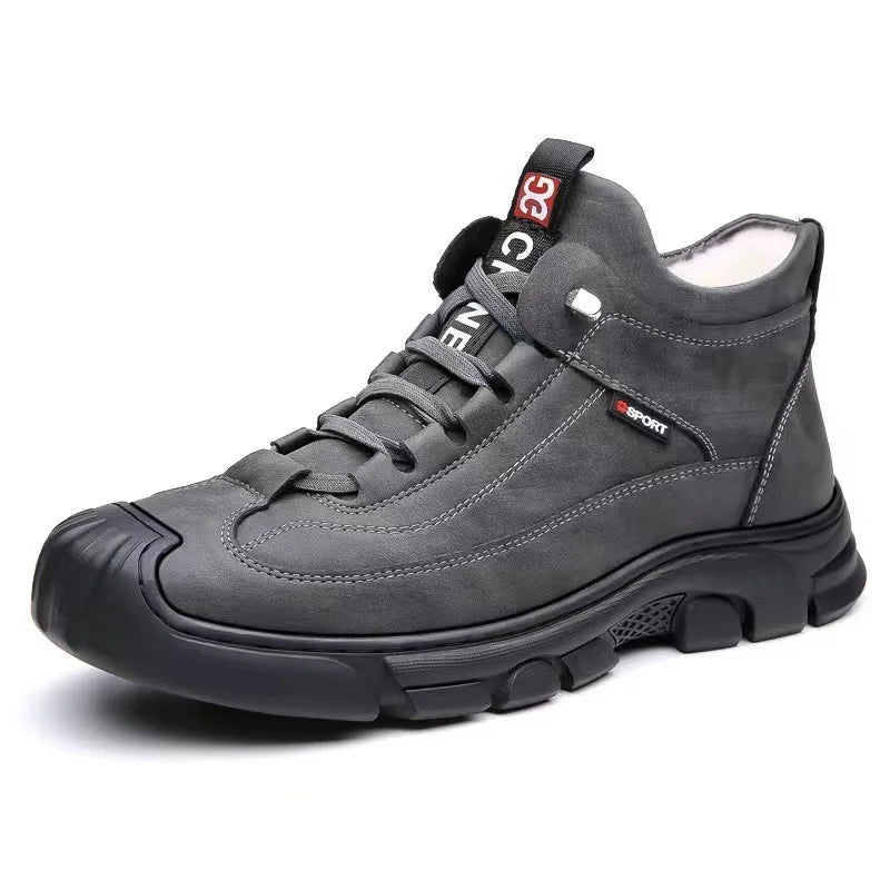 Custom Fashion Sneakers for Men Casual Walking Style Winter New Warm Shoes Men