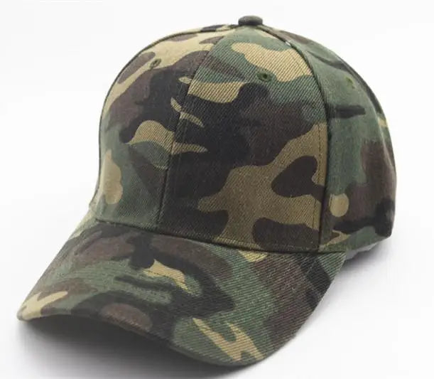 COKK Camouflage Baseball Cap Women's Men's Snapback Hip Hop Cap Camo Hats For Women Men Army Cap Female Gorras Bone Male Cheap