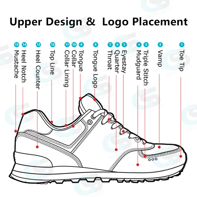 Greatshoes Lace up Custom Skateboard Sneakers,Low Top Sneakers Sports Shoes for Summer,Flat Sneakers Sports Running Shoes