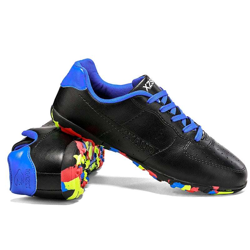 New Custom Soccer Shoes Man Football Boots High Quality Wholesale Indoor Rubber Sole Soccer Futsal Shoes