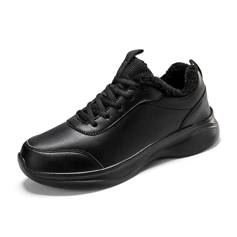 Road Running Shoes Men's Women's Jogger Jogging Winter Thickened Fleece Cotton Padded Warm Shoes Track Trail Running Shoes