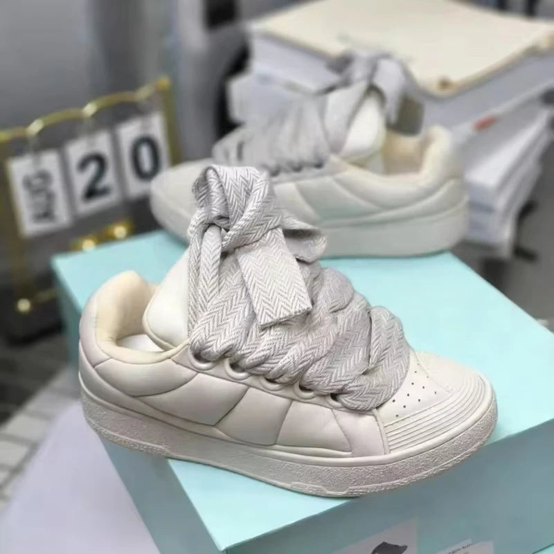 High-quality Universal Leather Sports Shoes Designed by a Designer Luxury Running Lanvin Custom Walking
