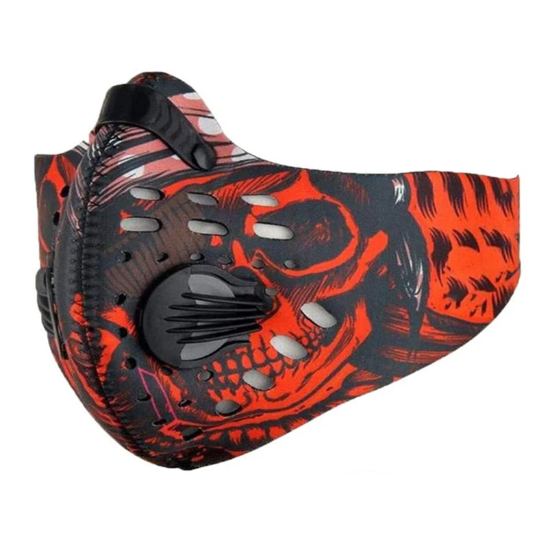 Cycling Face Mask Men Women Outdoor Sports Running Training Masks Dust Proof Face Shield Activated Carbon Anti Smog Pollution