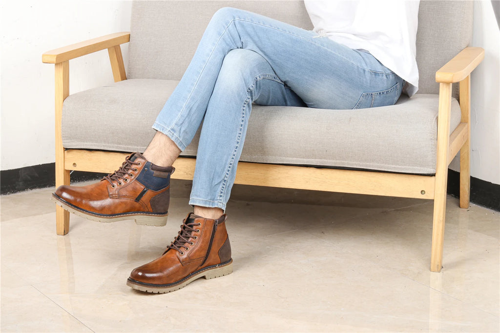 2026 New Men's Winter Shoes Warm Comfortable Non-Slip Men Winter Boots