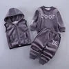 2026 Autumn New Baby Three-Piece Set of Girls' Sweet Clothing and Boys' Suit Featuring Cute Cartoon Pattern for Children