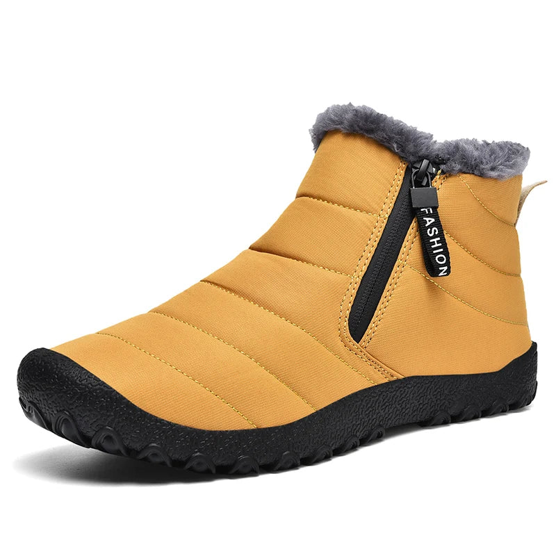 New High Quality Ladies Western Boots Slip-on Winter Warm Shoes Plush Outdoor -20 Women Fur Zip Boot Low Price Big Size 39-46