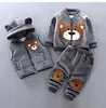 2026 Autumn New Baby Three-Piece Set of Girls' Sweet Clothing and Boys' Suit Featuring Cute Cartoon Pattern for Children