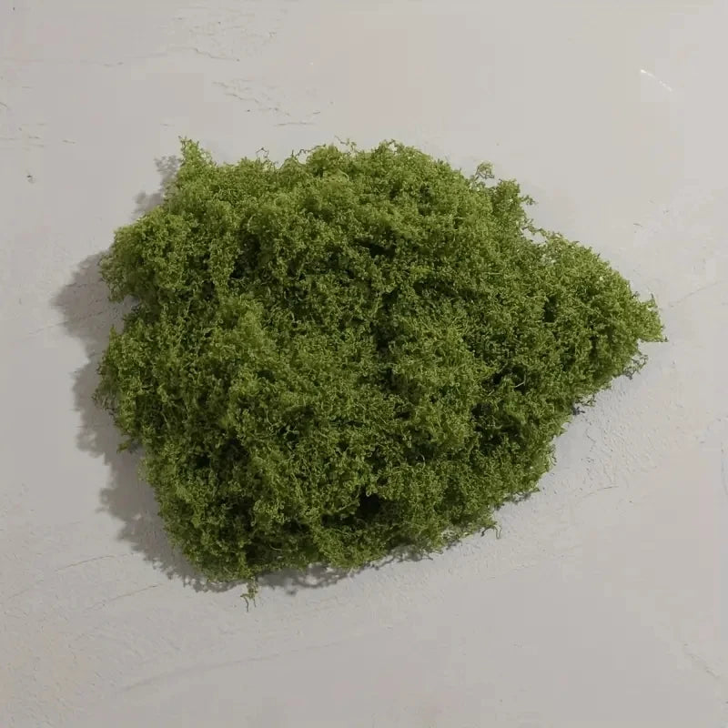 about 20g Artificial Green Plants Polyester Moss Grass Home Living Room Garden Decoration Mini Landscape Fake Flower DIY Crafts