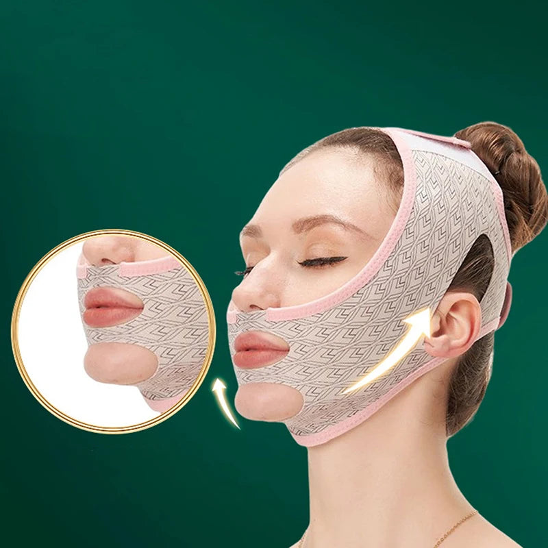 New Design Chin Up Mask V Line Shaping Face Masks Face Sculpting Sleep Mask Facial Slimming Strap Face Lifting Belt