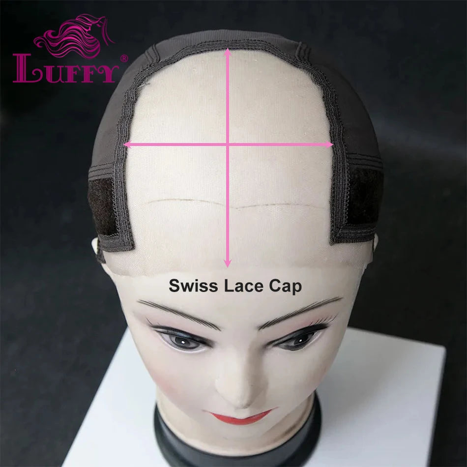 1Pcs Swiss Lace Wig Cap Genius Lace Wig Grip Cap With Adjustable Strap For Wearing Wigs