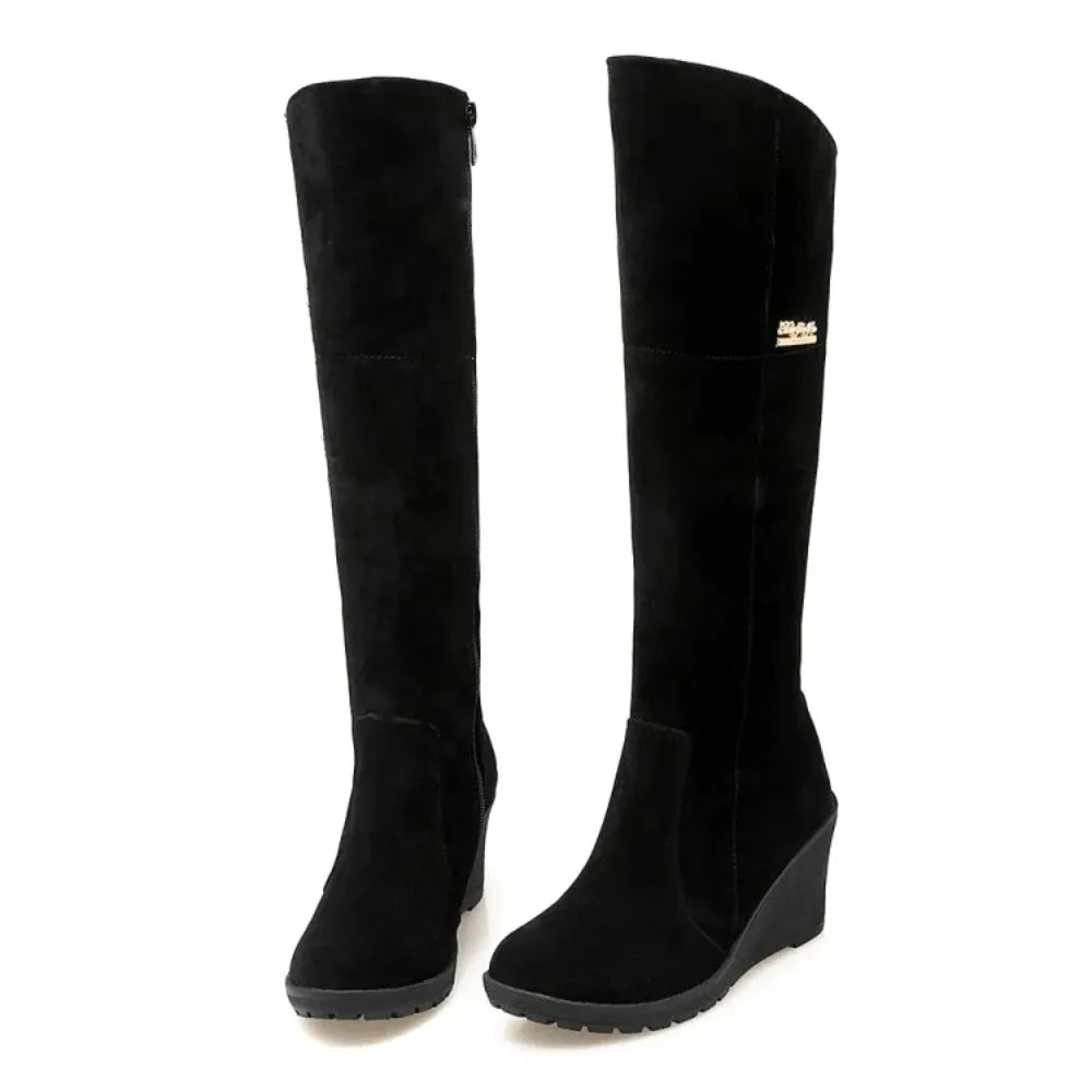 2026 Winter Boots Botas Mujer Shoes Women Boots Fashion Motocicleta Mulheres New Outono Inverno Botas De Couro Femininas 5522