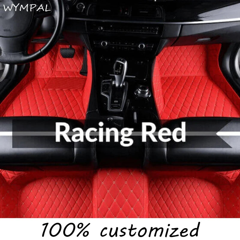 Car Floor Mat For Kia Ceed Jd 2014 2015 2016 2017 2018 2019 2020 Man Non-Slip Luxury Woman Foot Pad Auto Interior Rugs Accessory