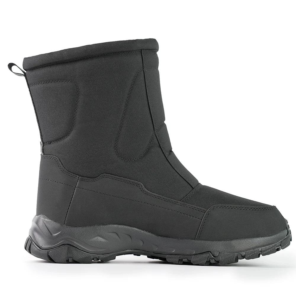 Men Boots Winter Shoes For Men Warm Snow Boots Mid-calf Men Warm Shoes Thick Plush Winter Boots For Men Women Cotton Shoes
