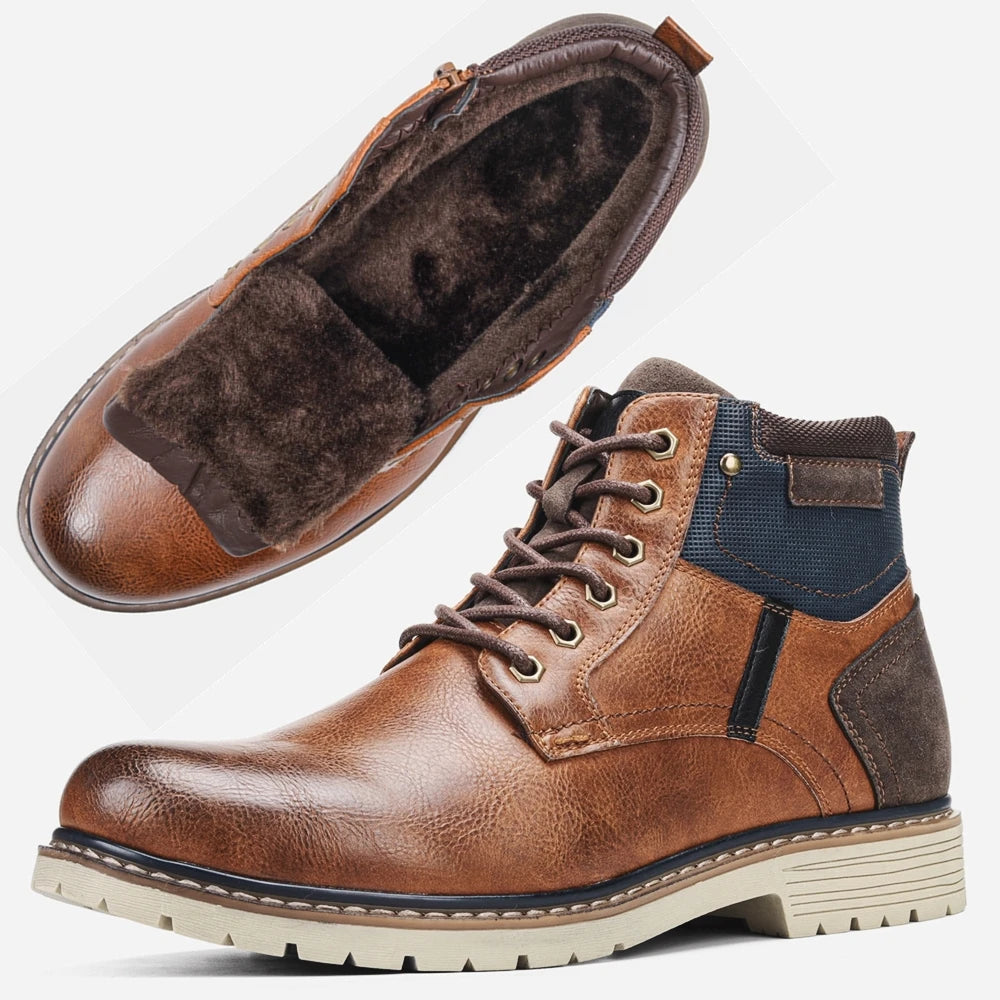 2026 New Men's Winter Shoes Warm Comfortable Non-Slip Men Winter Boots