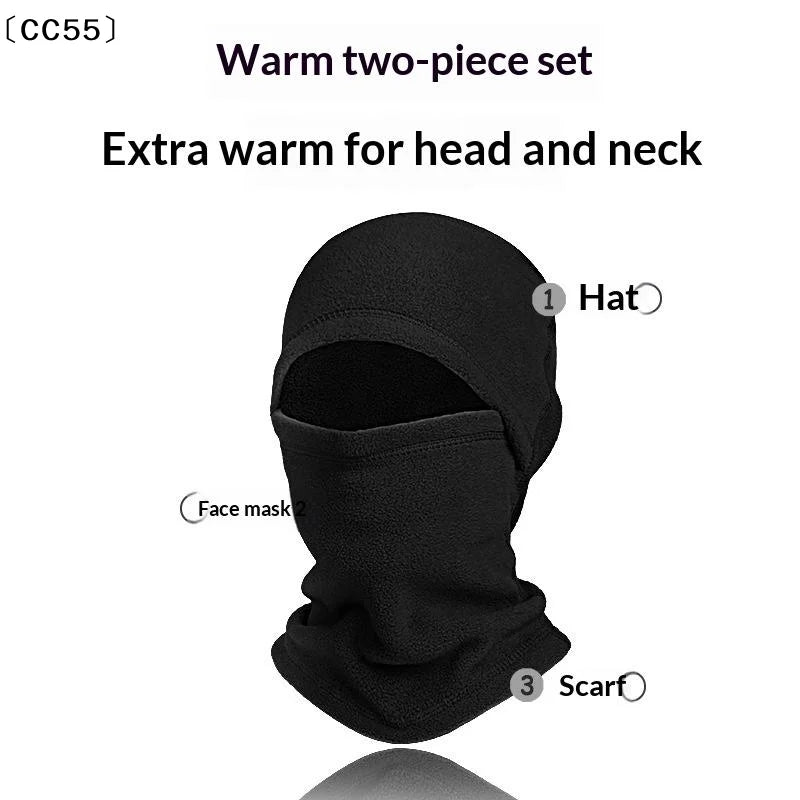 〔CC55〕Winter Warm Balaclava Winter Skiing Masks,Outdoor Windproof Bicycle Windproof Warm Hats Winter Cold Masks And Scarves