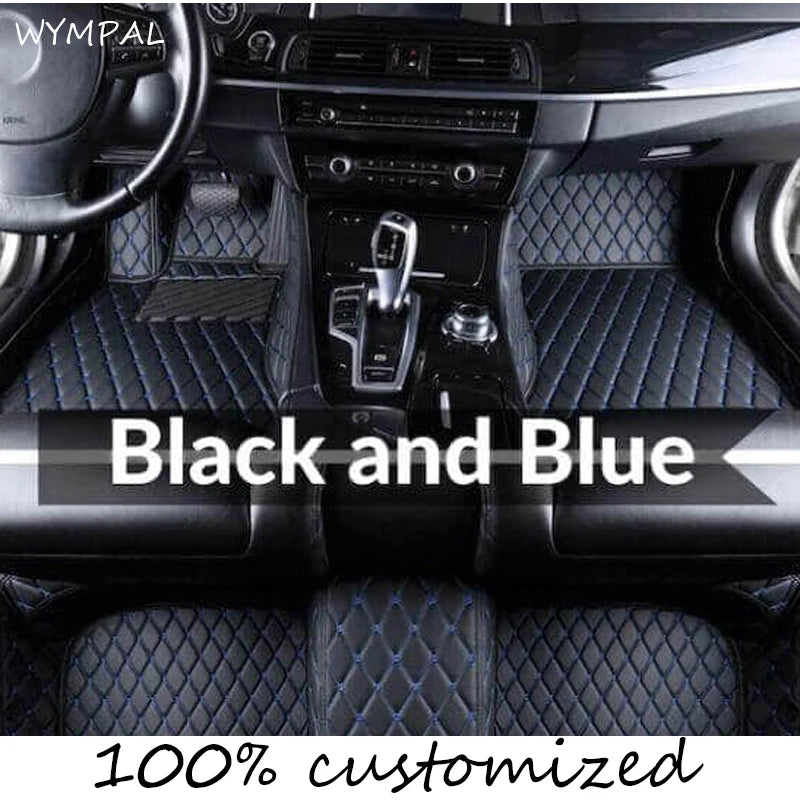Car Floor Mat For Kia Ceed Jd 2014 2015 2016 2017 2018 2019 2020 Man Non-Slip Luxury Woman Foot Pad Auto Interior Rugs Accessory