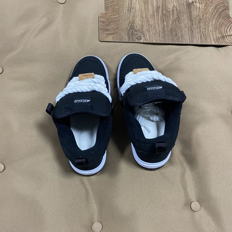 Black Loafers, Large Size Shoes, Men's Simple and Stylish Casual Shoes, Breathable Men's Shoes, Versatile Casual Sneakers