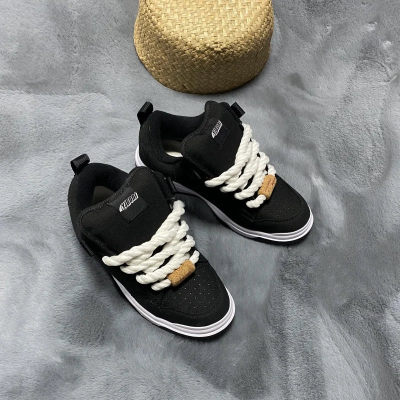 Winter Black Loafers, Large Size Shoes for Men, Simple and Stylish Casual Shoes, Breathable Men's Shoes, Versatile Casual Sneakers