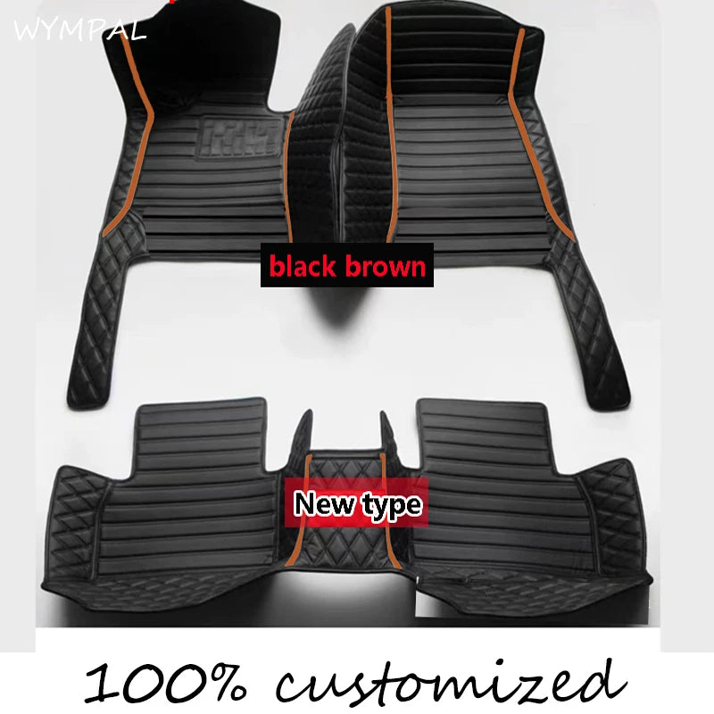 Car Floor Mat For Kia Ceed Jd 2014 2015 2016 2017 2018 2019 2020 Man Non-Slip Luxury Woman Foot Pad Auto Interior Rugs Accessory