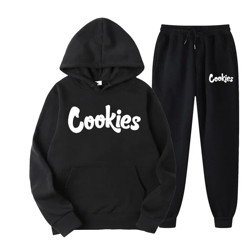 2026 men and women of the same fashion trend hoodie casual two-piece suit jacket pants fashion brand printing logo size S-3XL