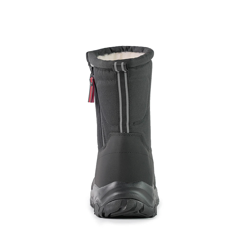Men Boots Winter Shoes For Men Warm Snow Boots Mid-calf Men Warm Shoes Thick Plush Winter Boots For Men Women Cotton Shoes
