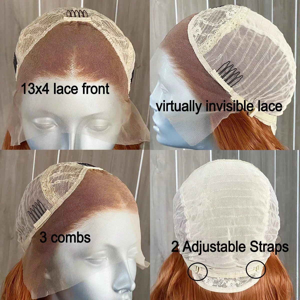Platinum Blonde Short Bob Wig 13x4 Lace Front Synthetic Hair Wigs for Women Natural Hairline Glueless Daily Use Cosplay Party