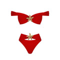 2026 New Sexy Bikini Set Printed Diamond Brazilian Biquini Women Swimwear Skirt Bathing Suit Girls Summer Beachwear Dress