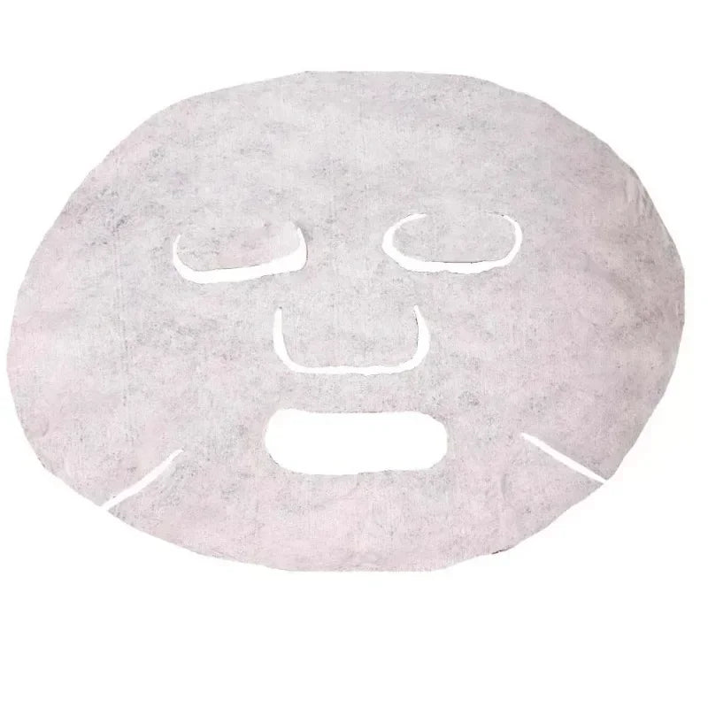 100pcs Disposable Compressed Facial Mask Portable Travel Non-woven Face Mask Skin Care Cotton Wrapped Masks Paper