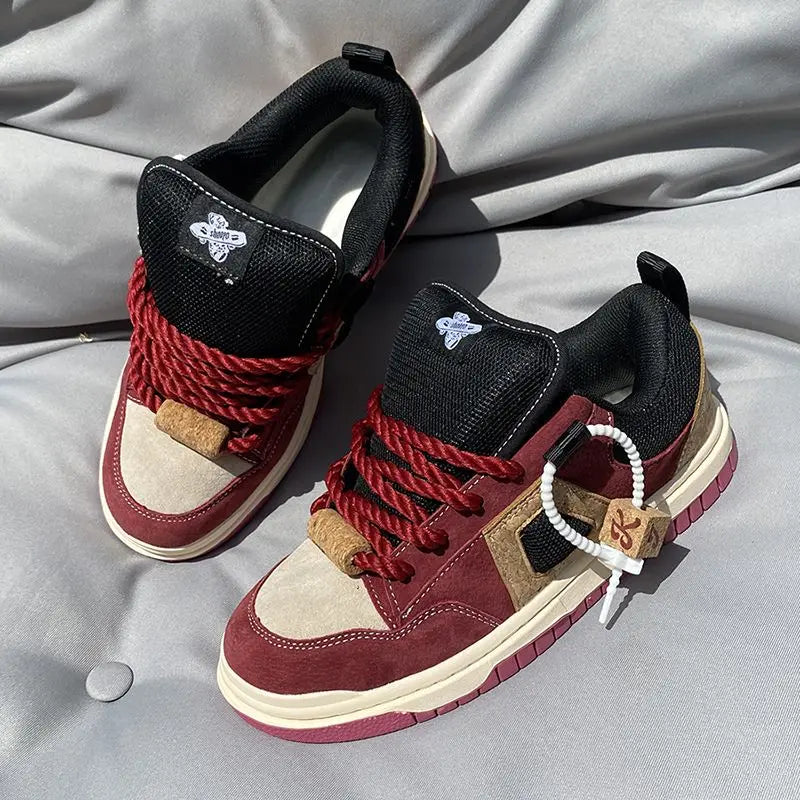 2026 New Vintage Camouflage Sneakers Men Retro Sports Shoes Casual Comfortable Unisex