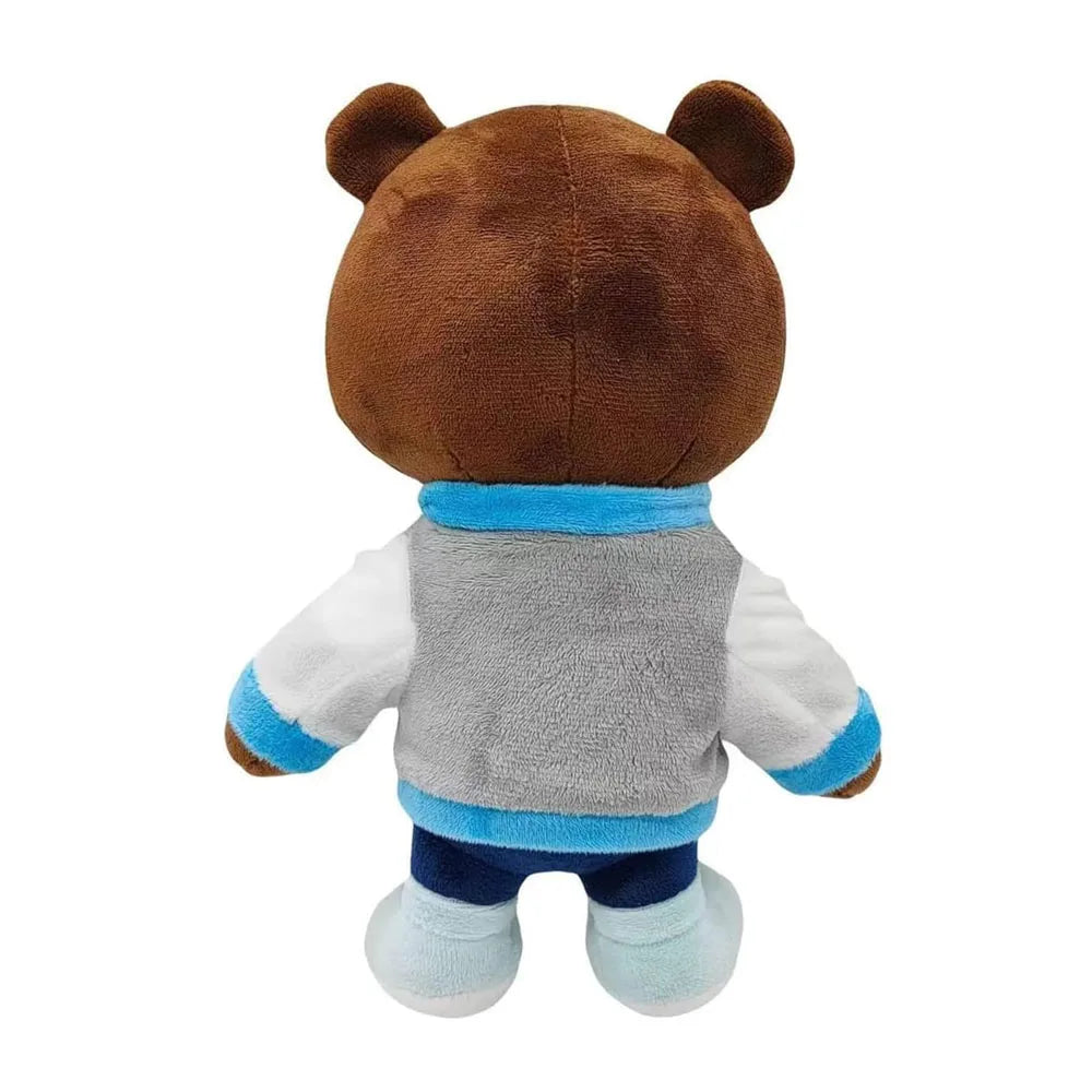 1pcsCute Kanye Dropout Bear Plush Dolls Kanye West Graduation Soft Stuffed Home Room Decor Dolls For Kid Birthday Christmas Gift