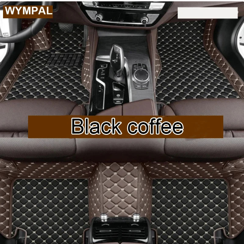 Car Floor Mat For Kia Ceed Jd 2014 2015 2016 2017 2018 2019 2020 Man Non-Slip Luxury Woman Foot Pad Auto Interior Rugs Accessory