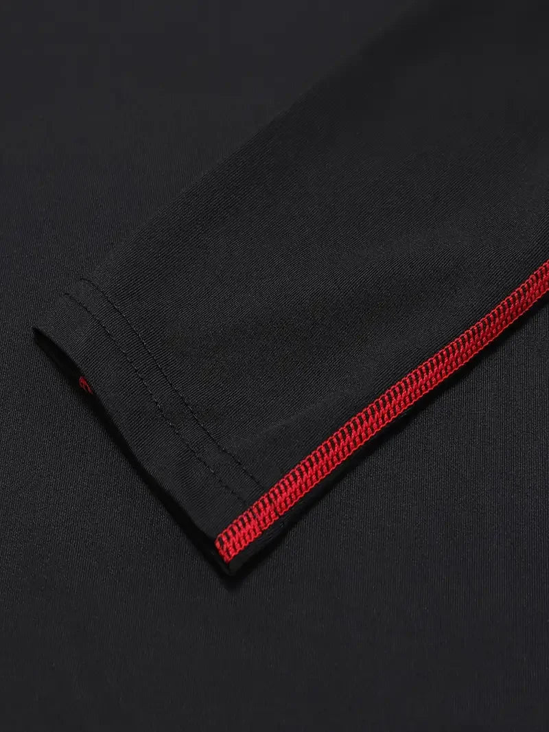 Men High Collar Thermal Underwear Elastic Thermal Shirt Man Compression Undershirts Long Johns Man Sport First Layer Sleepwear