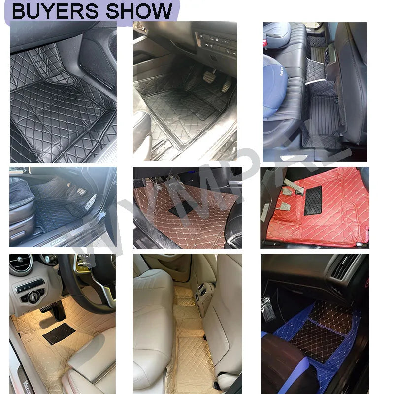 Car Floor Mat For Kia Ceed Jd 2014 2015 2016 2017 2018 2019 2020 Man Non-Slip Luxury Woman Foot Pad Auto Interior Rugs Accessory