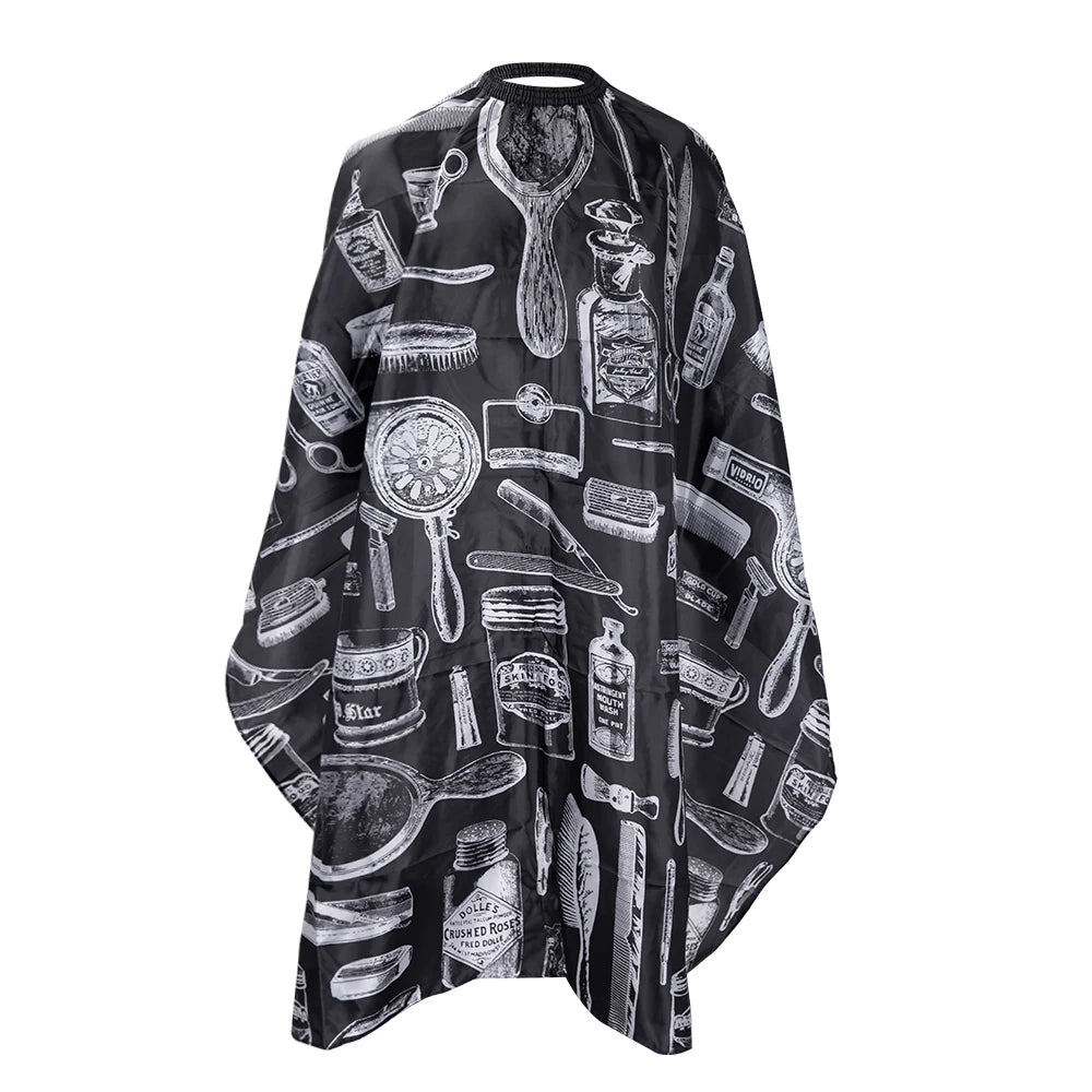 Hairdresser Apron Salon Barber Hair Cutting Cape Antistatic Hairdress Gown Cape Salon Barber Styling Cloth Nylon Hair Apron