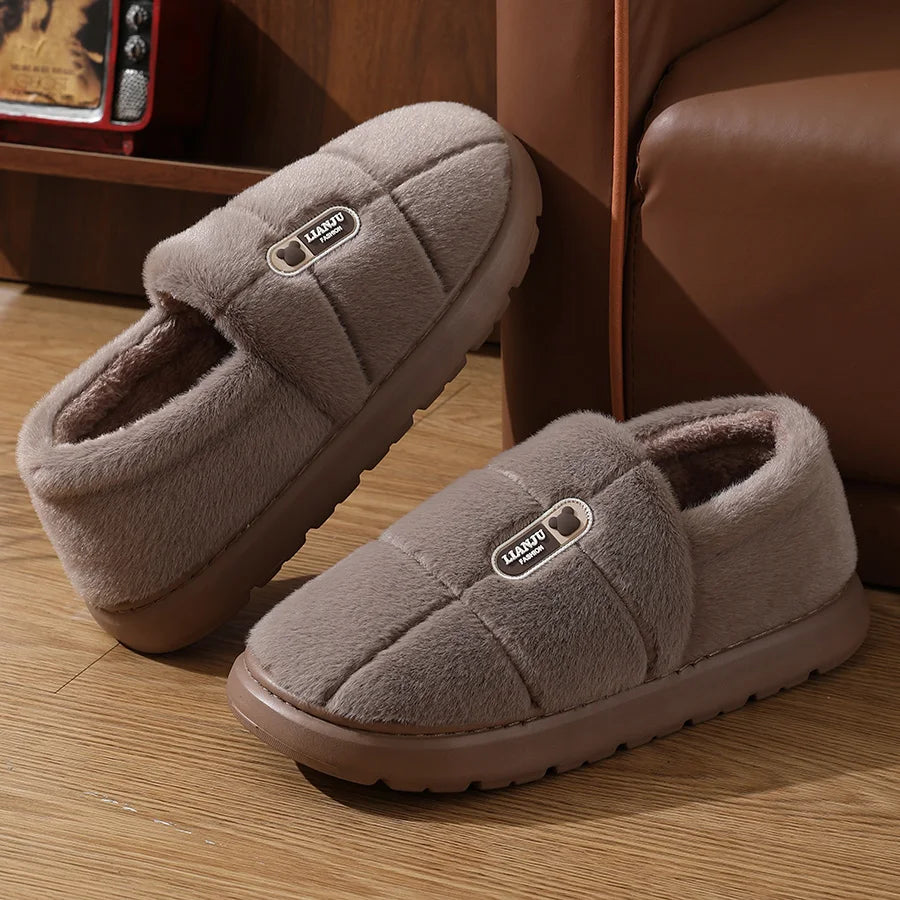 Men's's winter shoes 2026 Indoors casual large-sized cheap shoes clearance free shipping thermal insulation lining slip-resistan